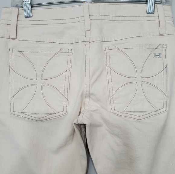 Habitual LA Bombshell Cream Low Rise Bootcut Jeans - Picture 4 of 5